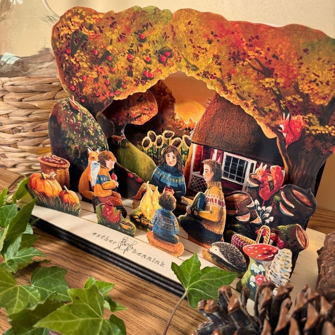 Cosy Up – Calendrier de l’Avent, Automne & sa base Set Autumn - Esther Bennink