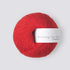 Cotton Merino Red Currant - Knitting for Olive