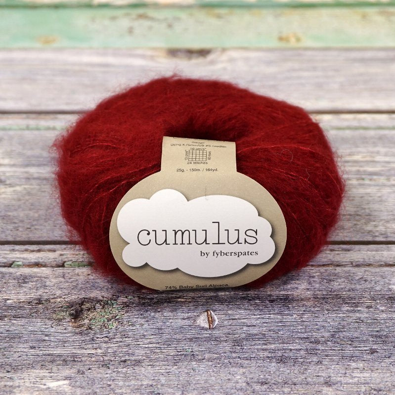 901 - Ruby Red Cumulus - Fyberspates