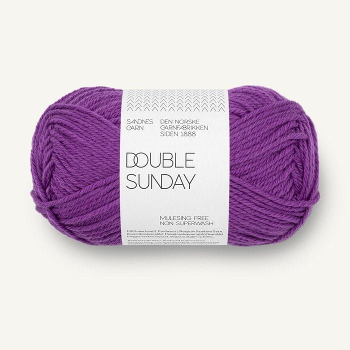 5045-Plum Double Sunday - Sandnes Garn