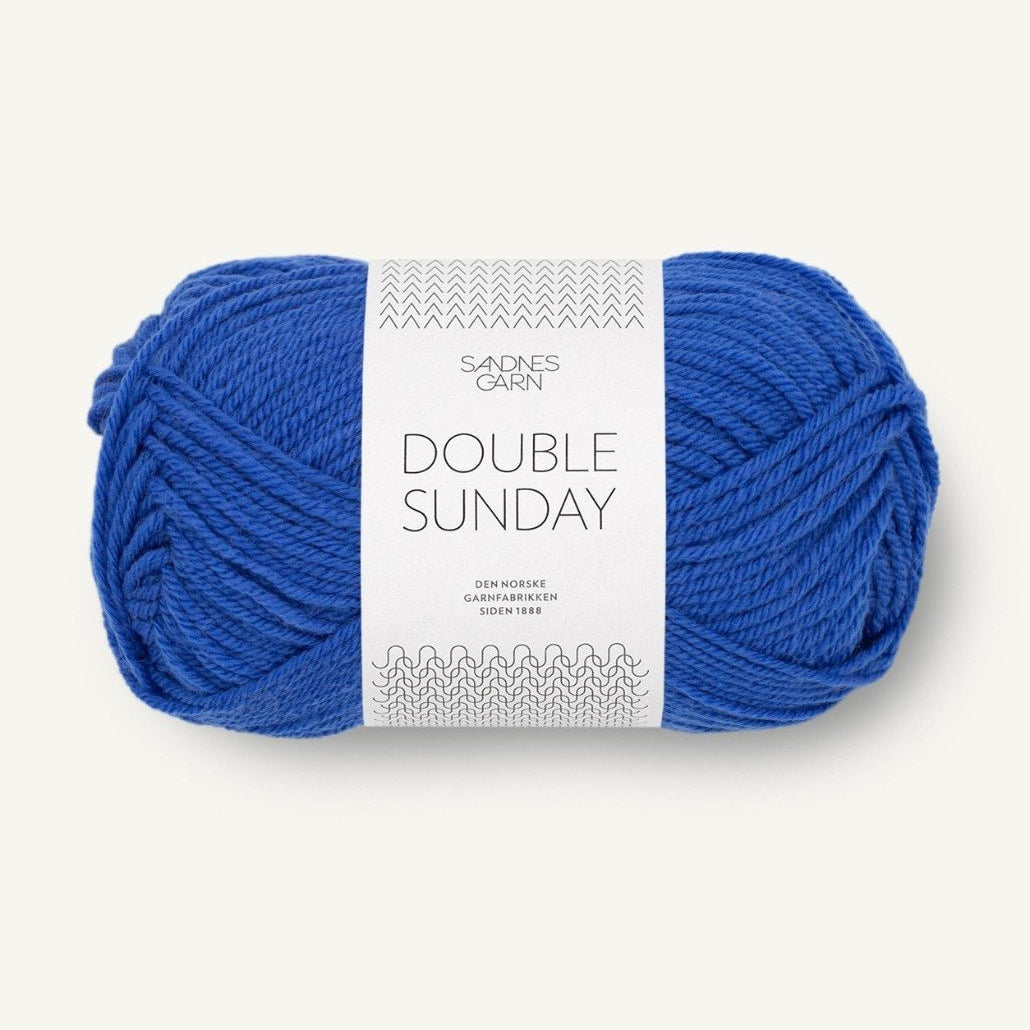 5845 - Dazzling Blue Double Sunday - Sandnes Garn