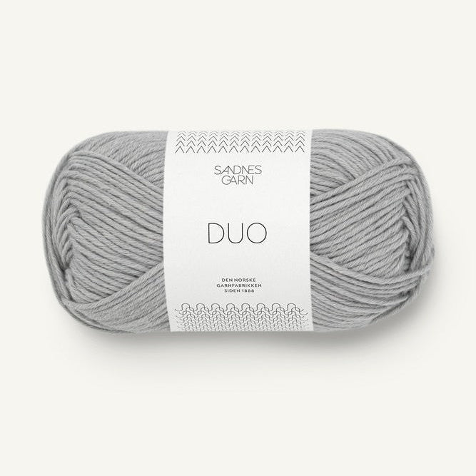 6030 - Lys Gra DUO - Sandnes Garn