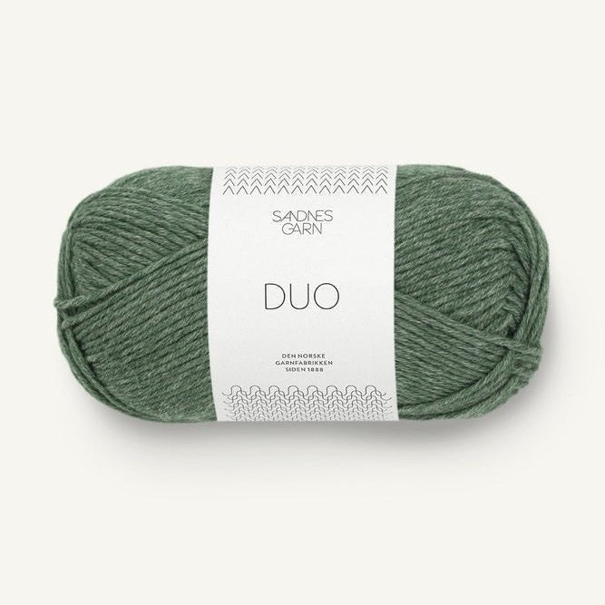 8072 - Skoggrønn DUO - Sandnes Garn