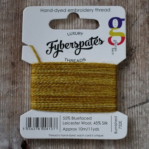 732E Burnished Fil à broder Gleem - Fyberspates
