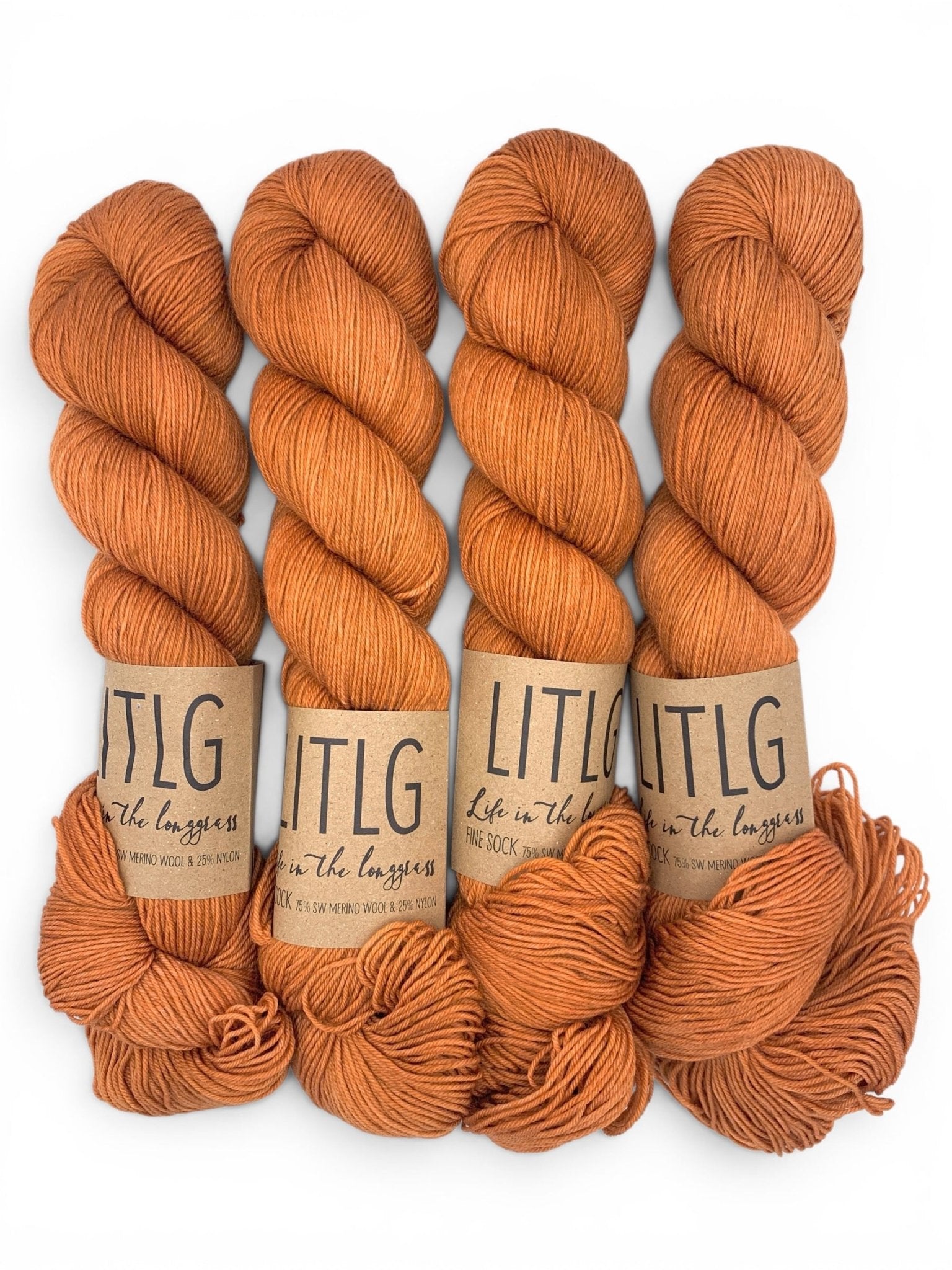 Fire Clay Fine Sock - Coloris Unis - Life in the Long Grass