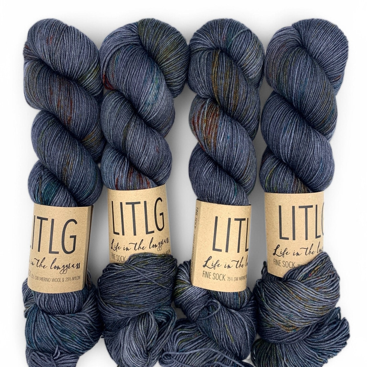 Fine Sock Jade Grey - Life in the Long Grass