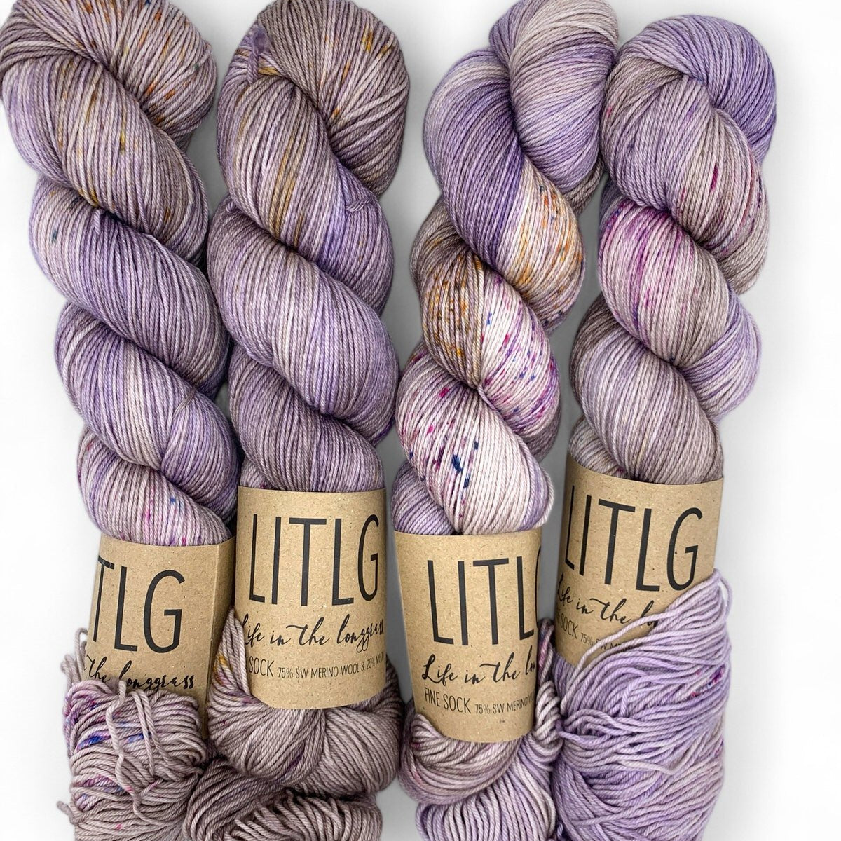 Fine Sock Pressed flowers - Life in the Long Grass