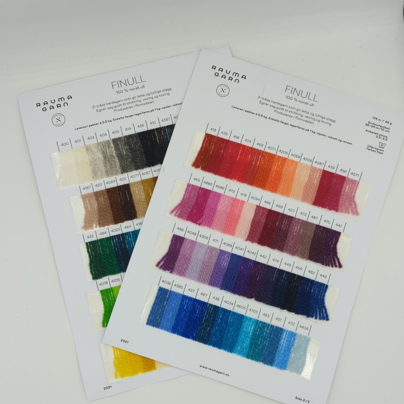 Finull Solid Color Card - Rauma