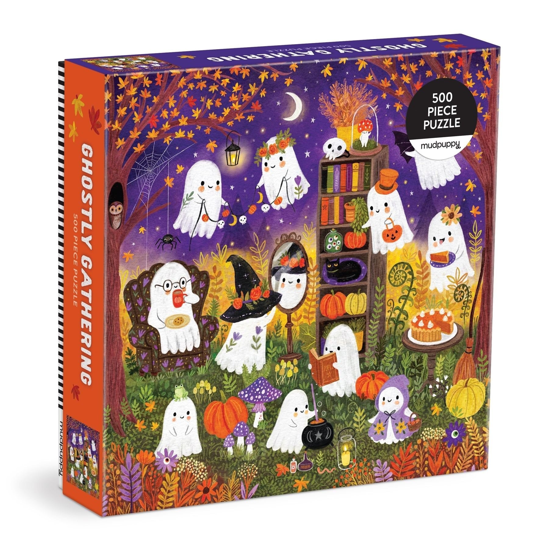 Ghostly Gathering 500 Piece Puzzle - Galison