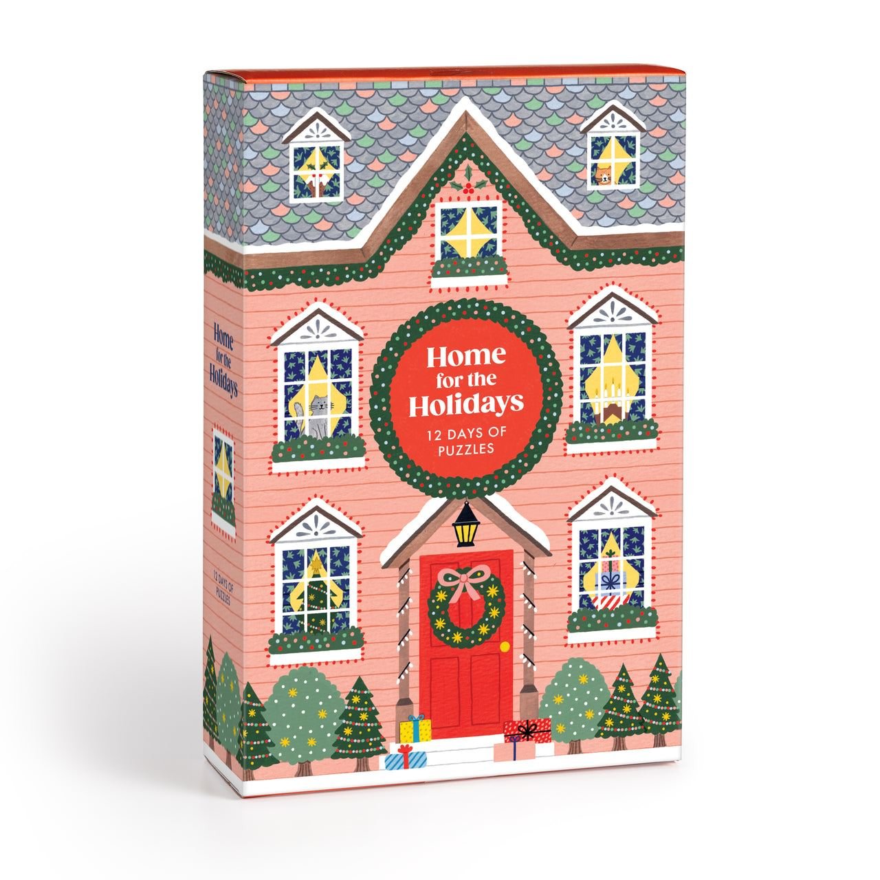 Home for the Holidays 500 Piece Advent Puzzle Calendar - Galison