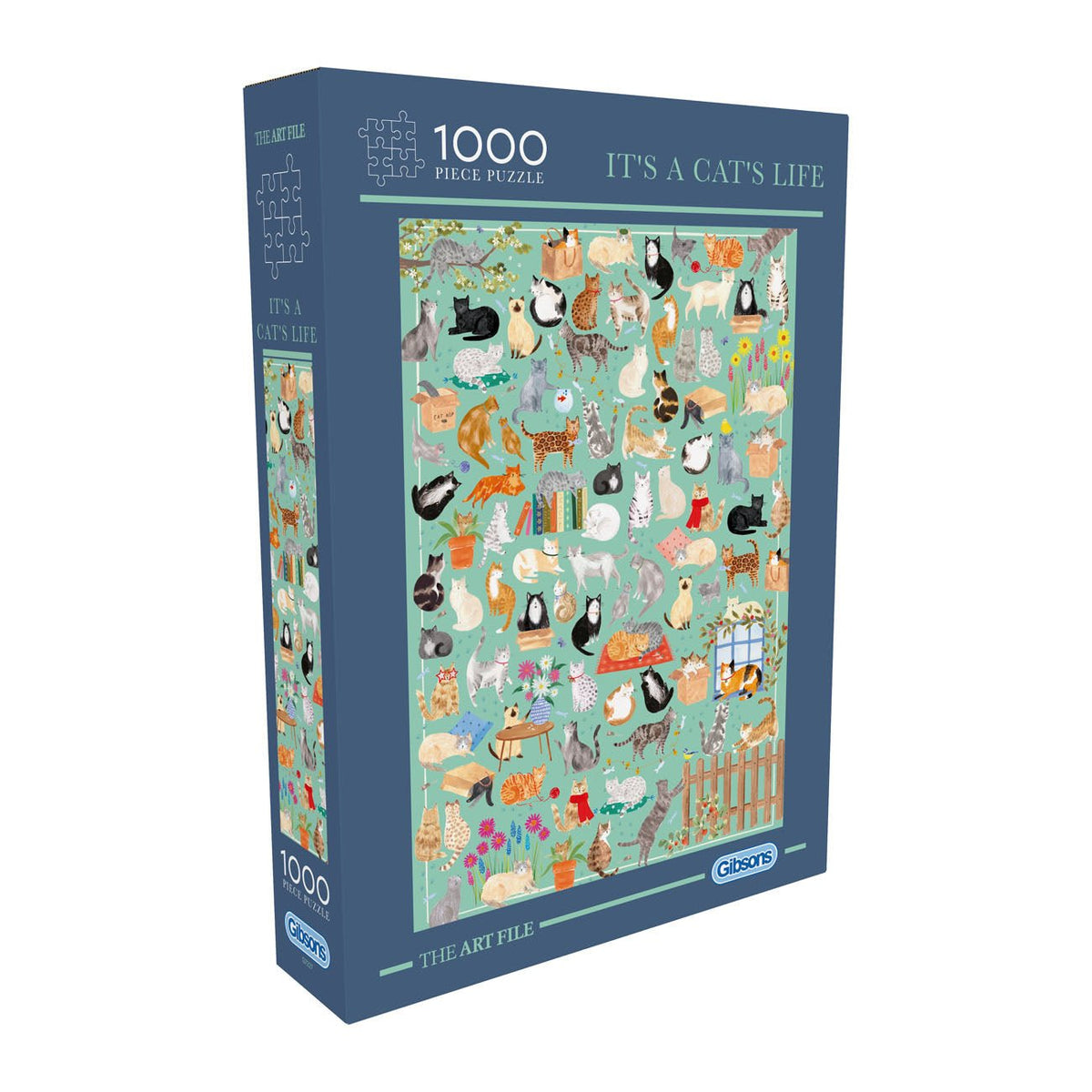 It's a Cat's Life 1000 Pièces – The Art File / Gibsons - Gibsons