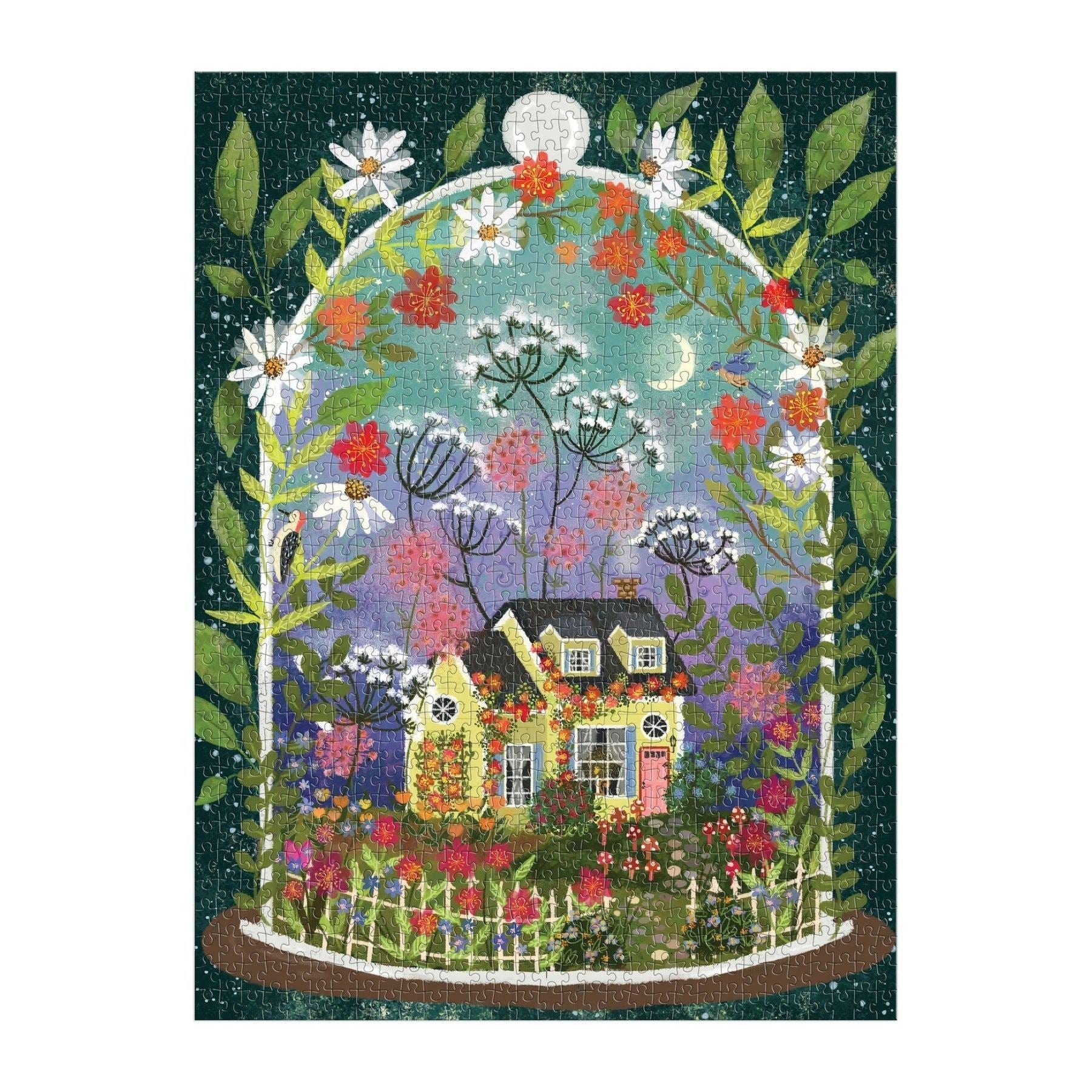 Joy Laforme Bloomarium 1000 Piece Puzzle - Galison