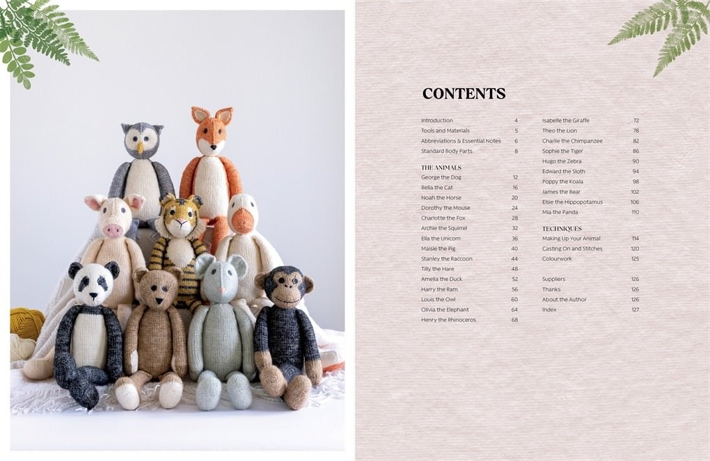 Knitted Animal Toys - David and Charles