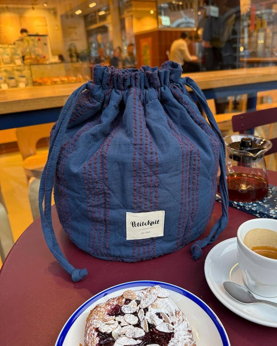 Knitter's Project Bag - Edition Night Shadow - Petite Knit