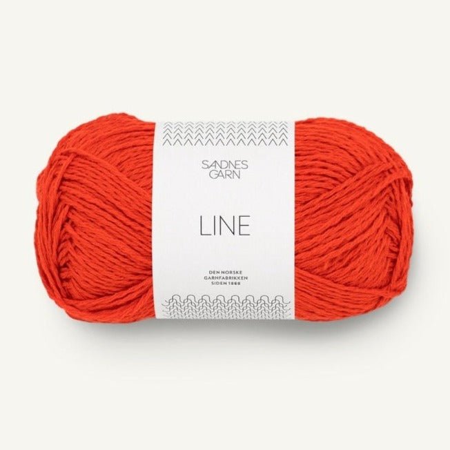 LINE 3819-Spicy Orange - Sandnes Garn