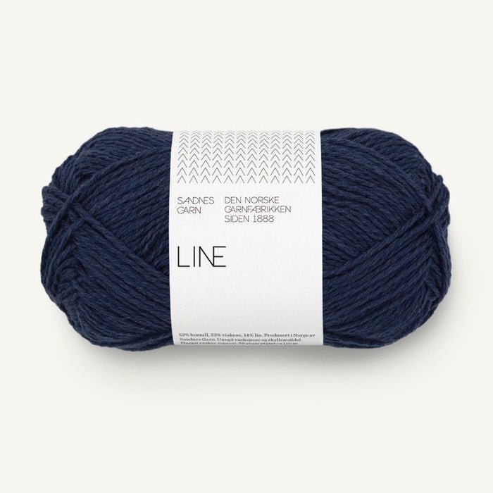 6073 - Seaside Navy LINE - Sandnes Garn