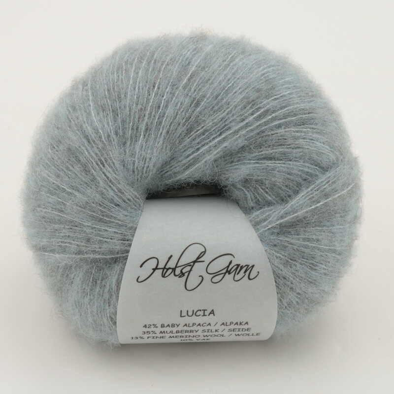Lucia - Alpaca/Silk/Wool/Yak 01 Mistral - Holstgarn