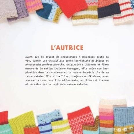 Mes chaussettes fun en tricot - 25 modeles colores pop et tendance - Summer Lee