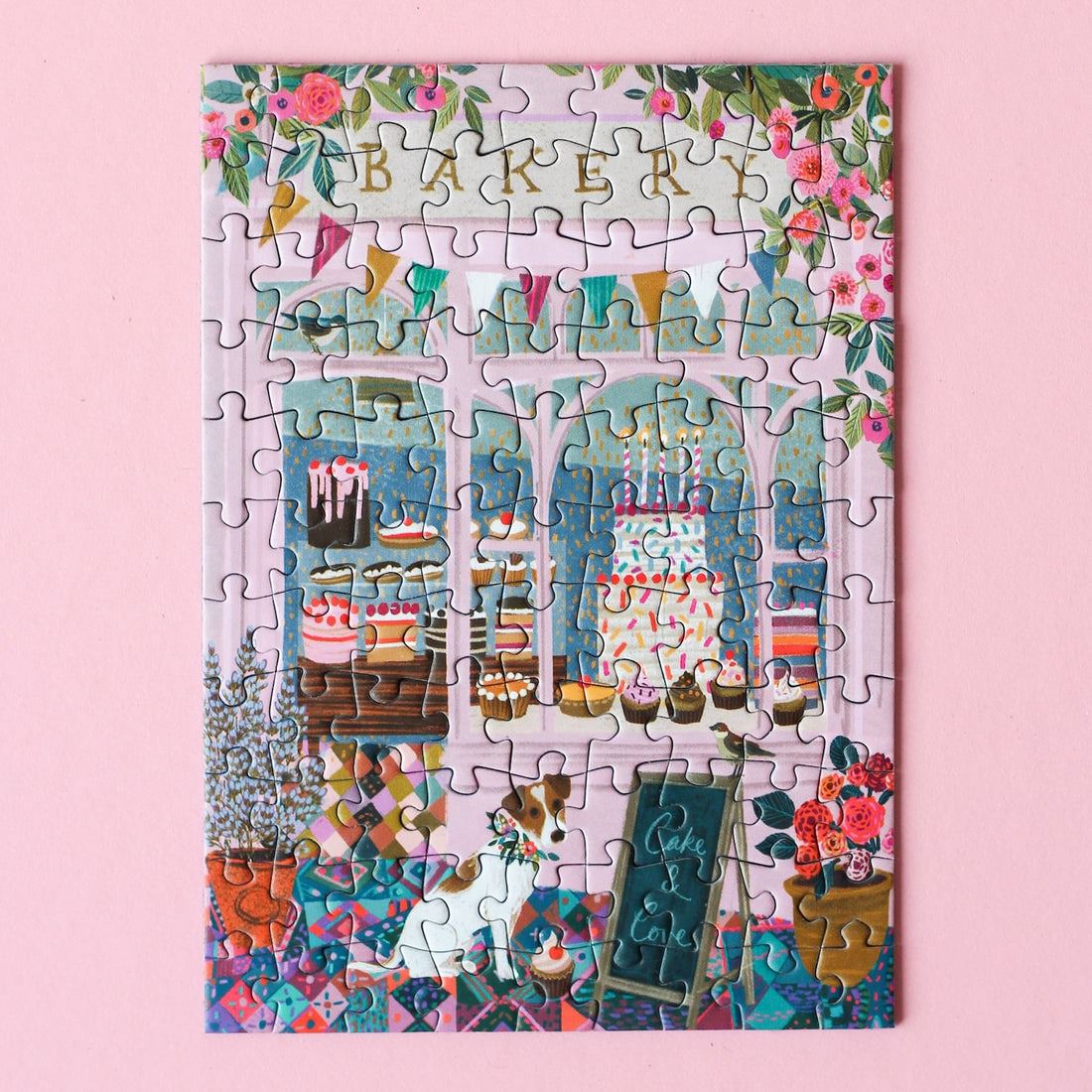Mini - puzzle Cake & Love, 99 Pieces - Piecely Puzzles