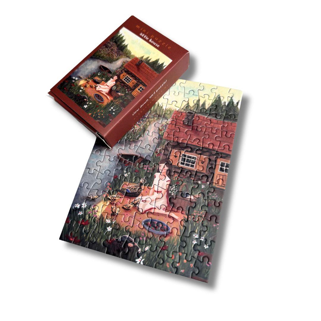 Mini puzzle Esther Bennink - 99 pièces Little House - Esther Bennink