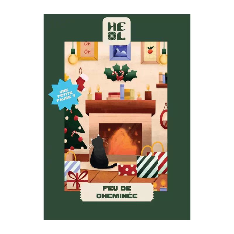Mini puzzle Feu de Cheminée – Les éditions Heol – 99 pièces - Trevell