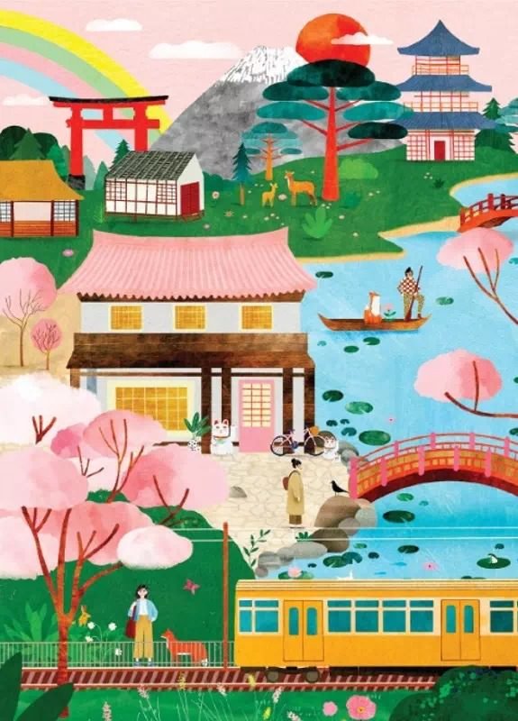 Mini puzzle Japan Reverie - Trevell