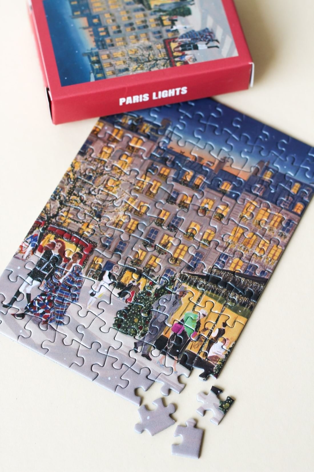 Mini - puzzle Les Lumières de Paris, 99 pièces - Piecely Puzzles