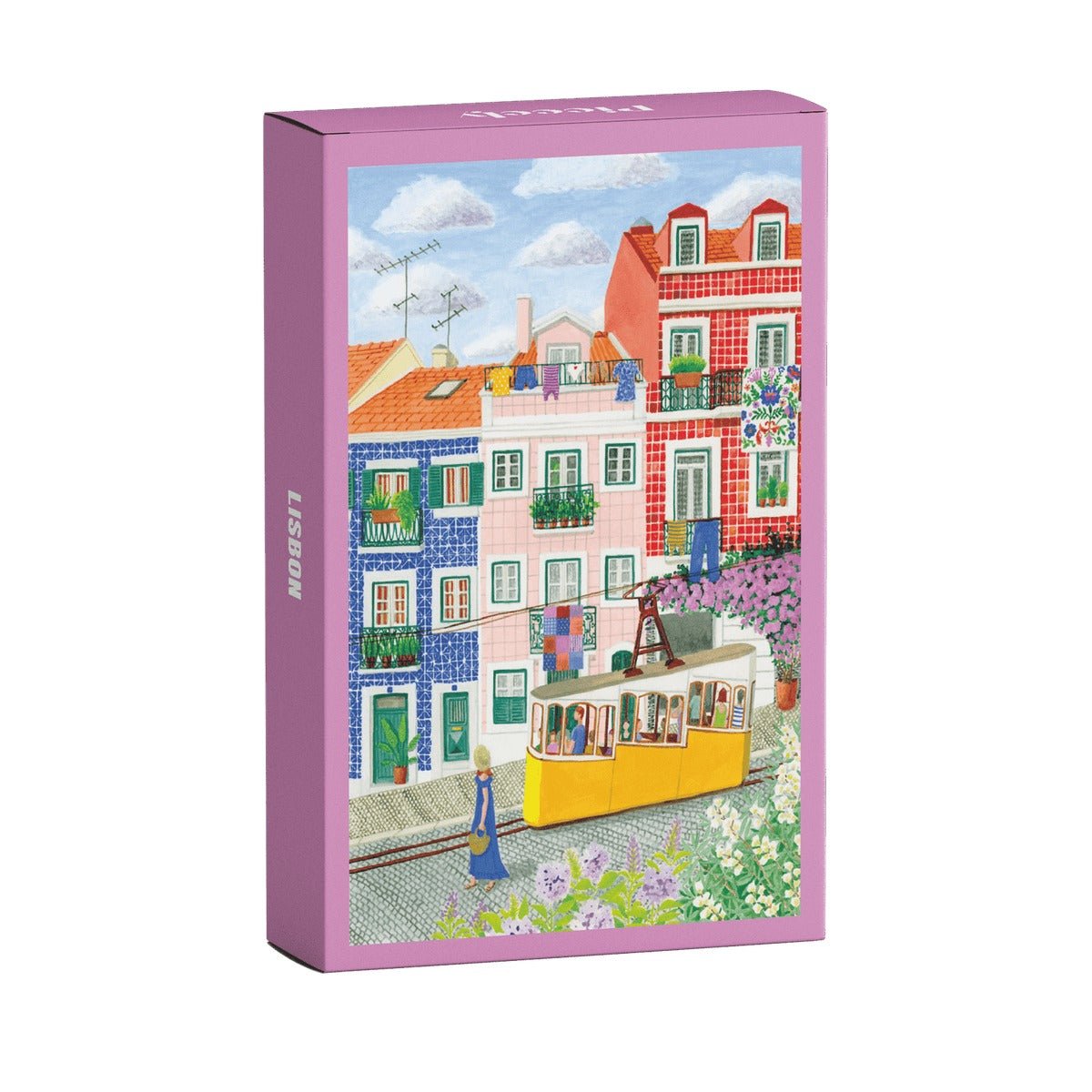 Mini-Puzzle Lisbon, 99 Pieces - Piecely Puzzles