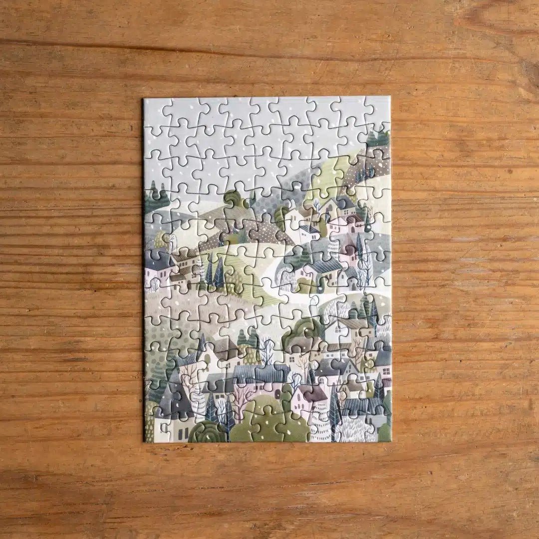Mini puzzle The Winter Village – Trevell – 99 pièces - Trevell