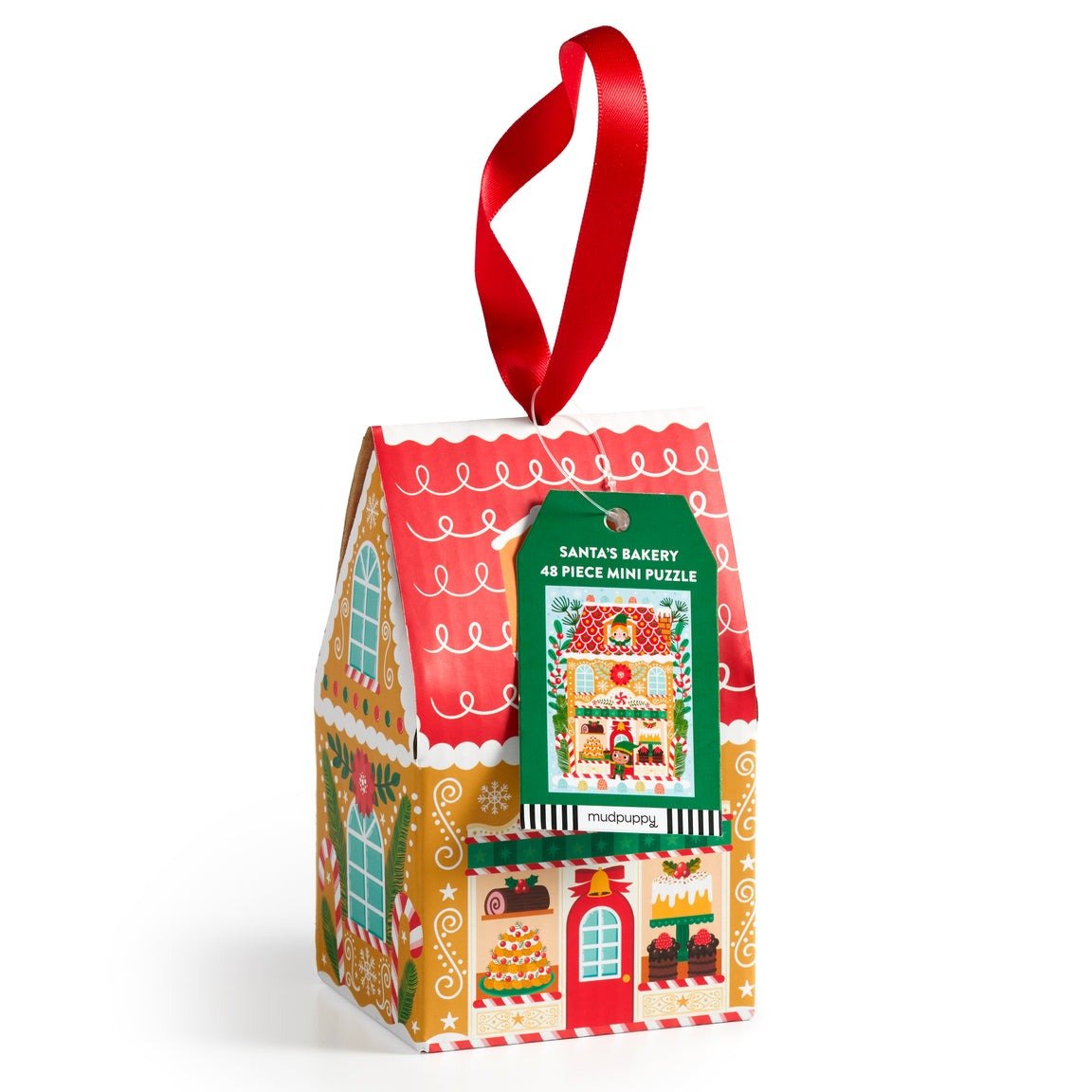Santas Bakery 48 Mini Puzzles de Noël - Galison