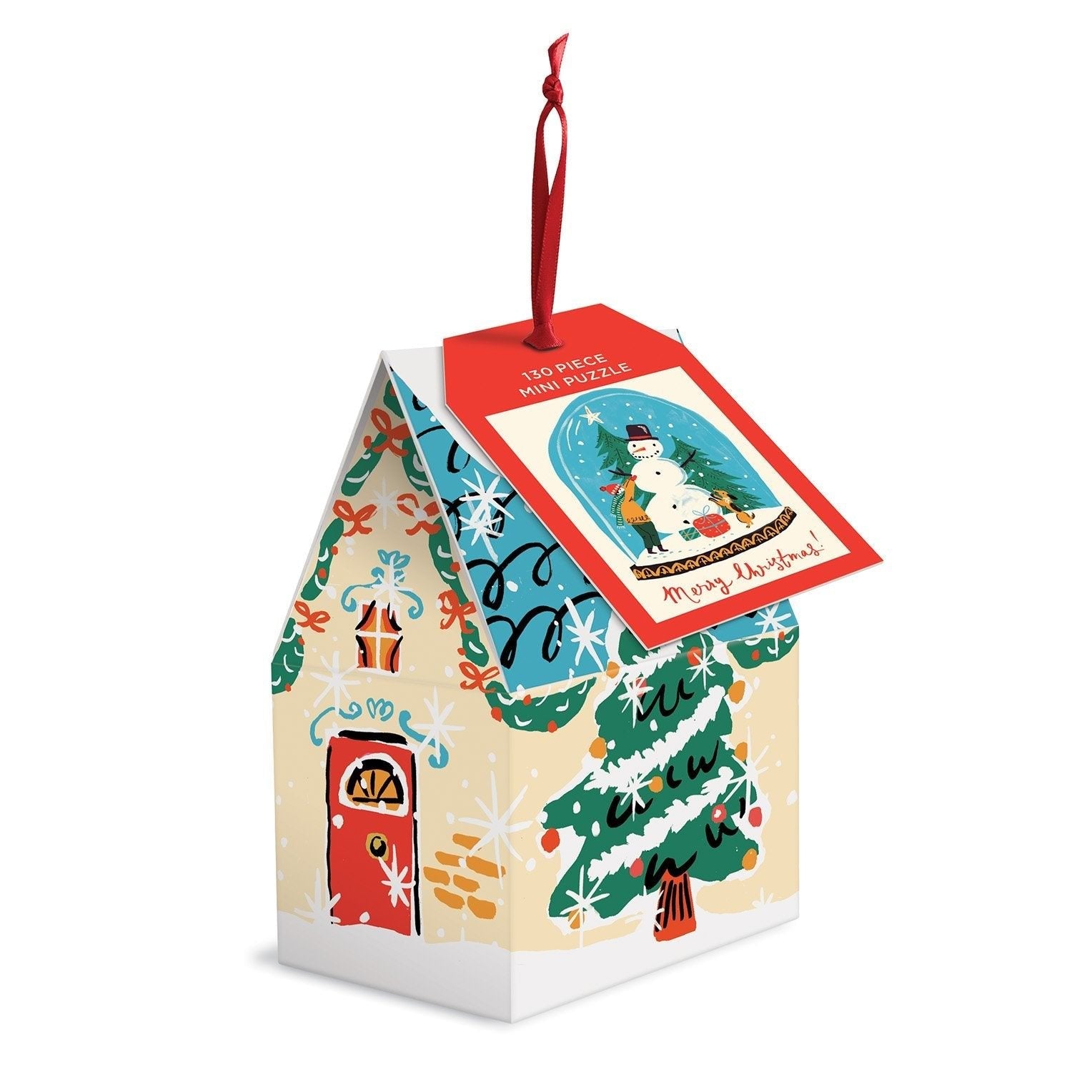 Mini Puzzles de Noël Snow Globe 130 - Galison