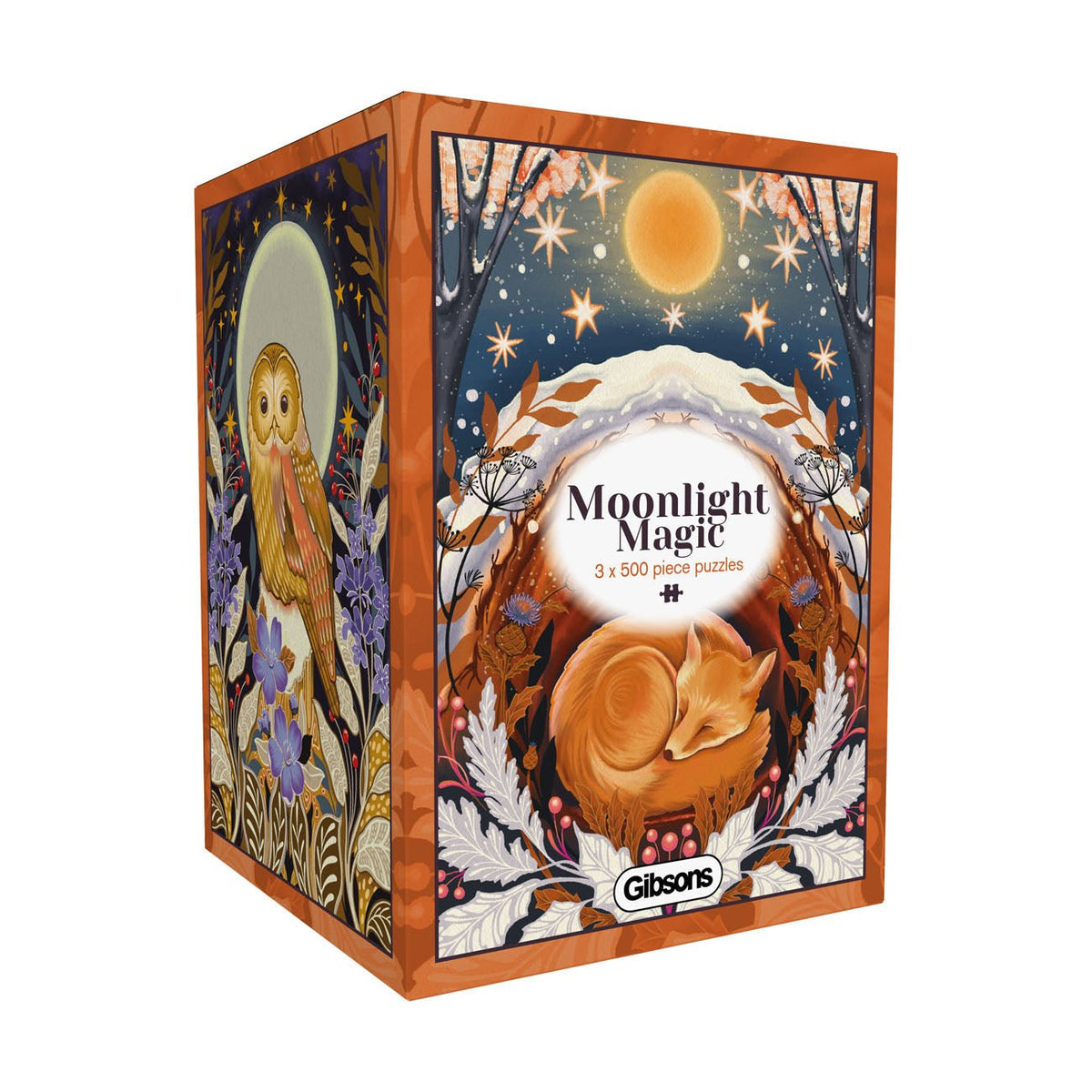 Moonlight Magic – Coffret 3 × 500 Pièces – Gemima Jo / Gibsons - Gibsons