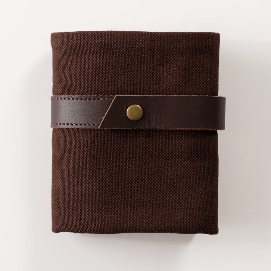 Chocolate Pochette en tissu pour aiguilles interchangeables Twig & Horn - Twig & Horn