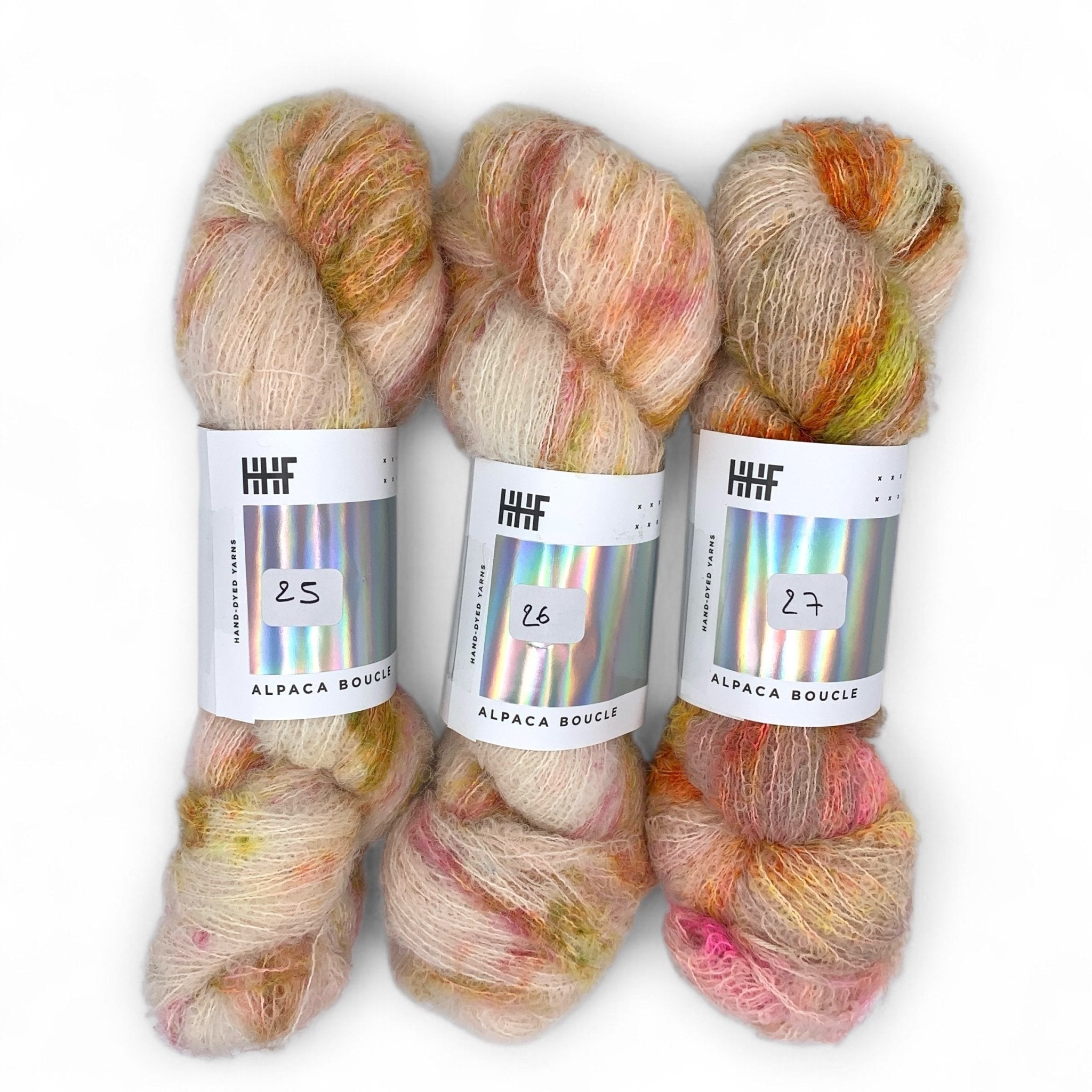 Potluck - Alpaca Boucle Echeveau 1 - Hedgehogfibres