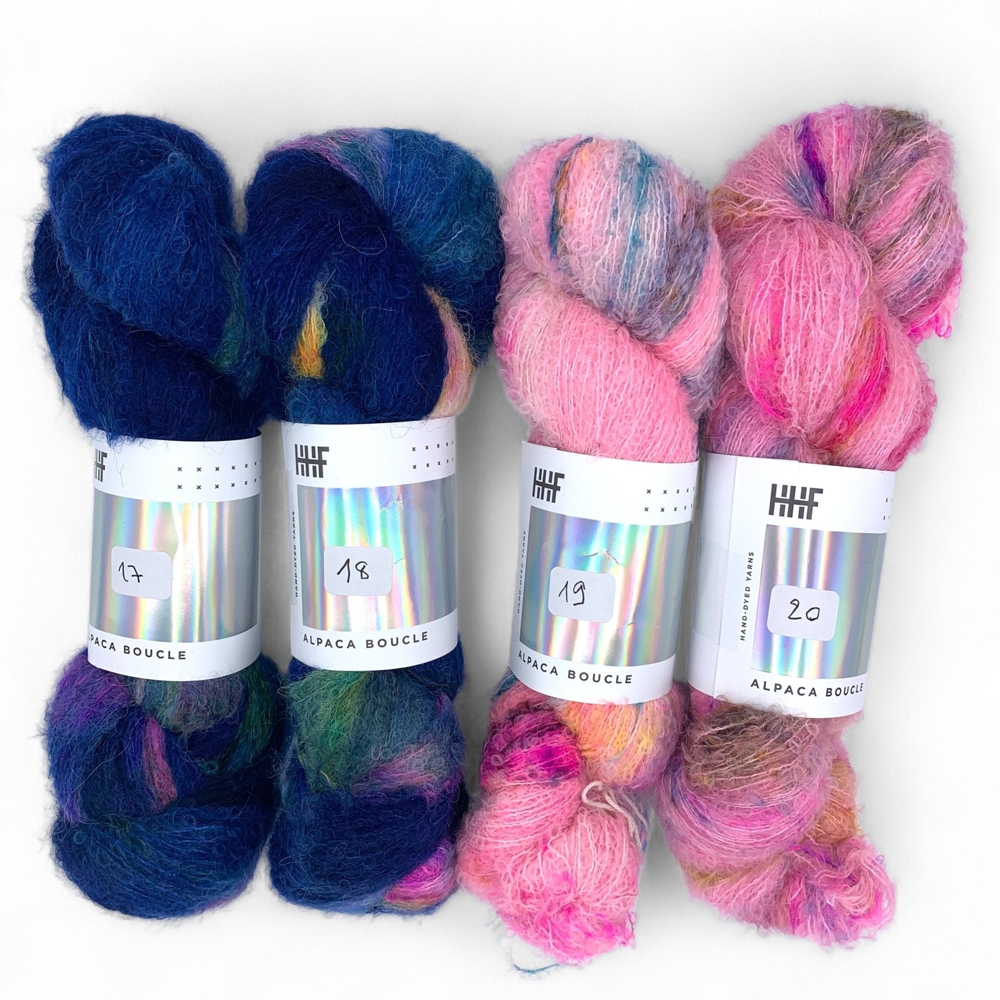 Potluck - Alpaca Boucle Echeveau 1 - Hedgehogfibres