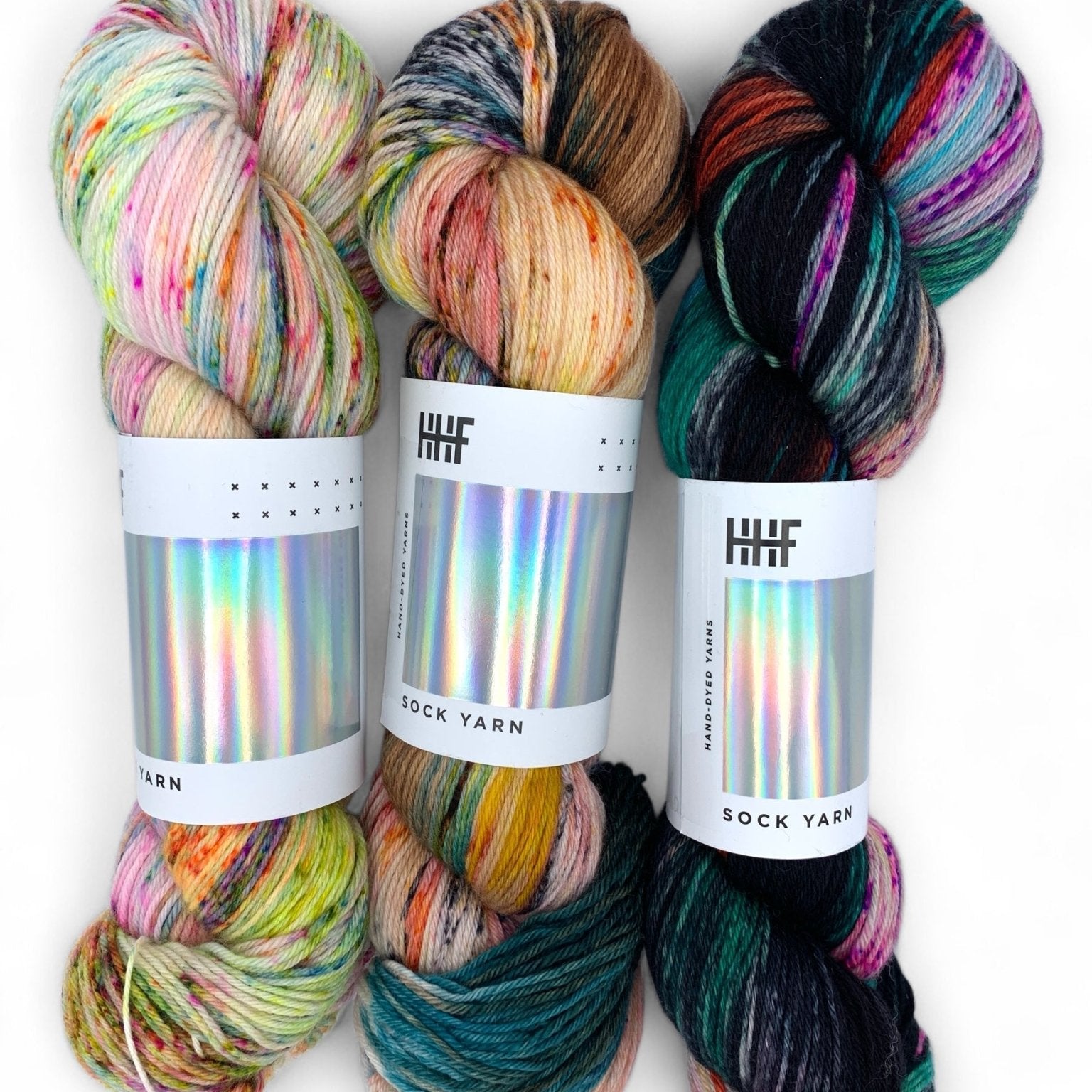 POTLUCK – SOCK YARN Sock Fade Set 12 - Hedgehogfibres