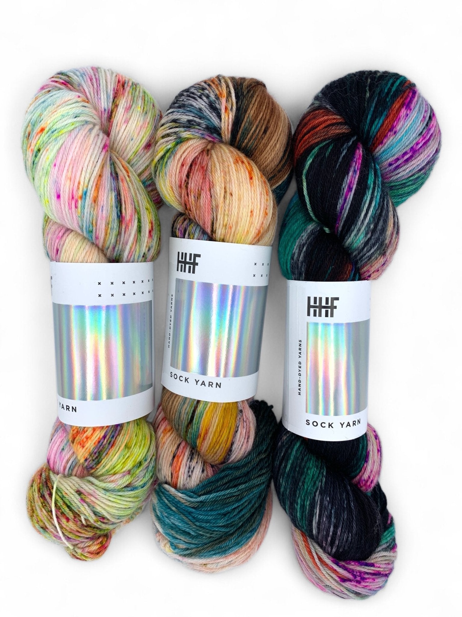 POTLUCK – SOCK YARN Sock Fade Set 12 - Hedgehogfibres