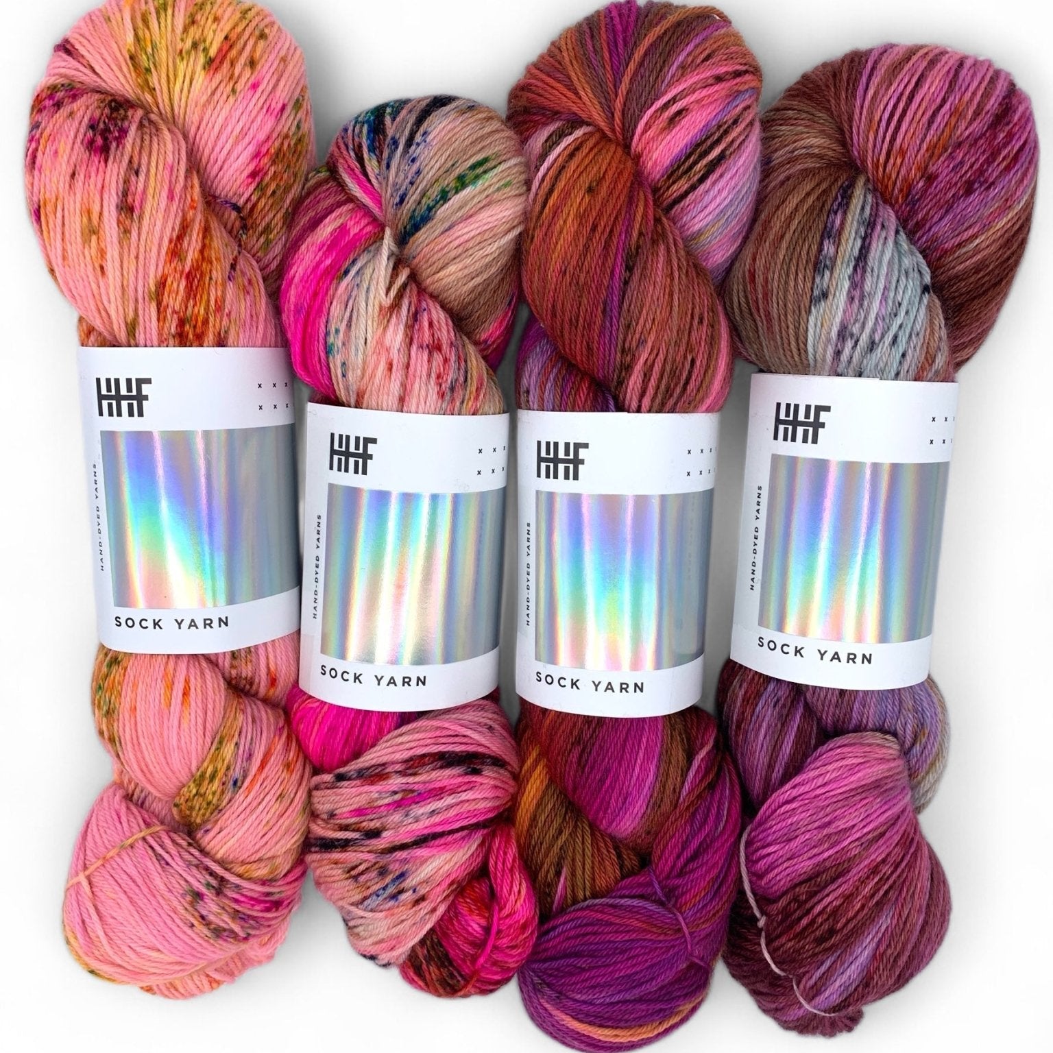 POTLUCK – SOCK YARN Sock Fade Set 23 - Hedgehogfibres