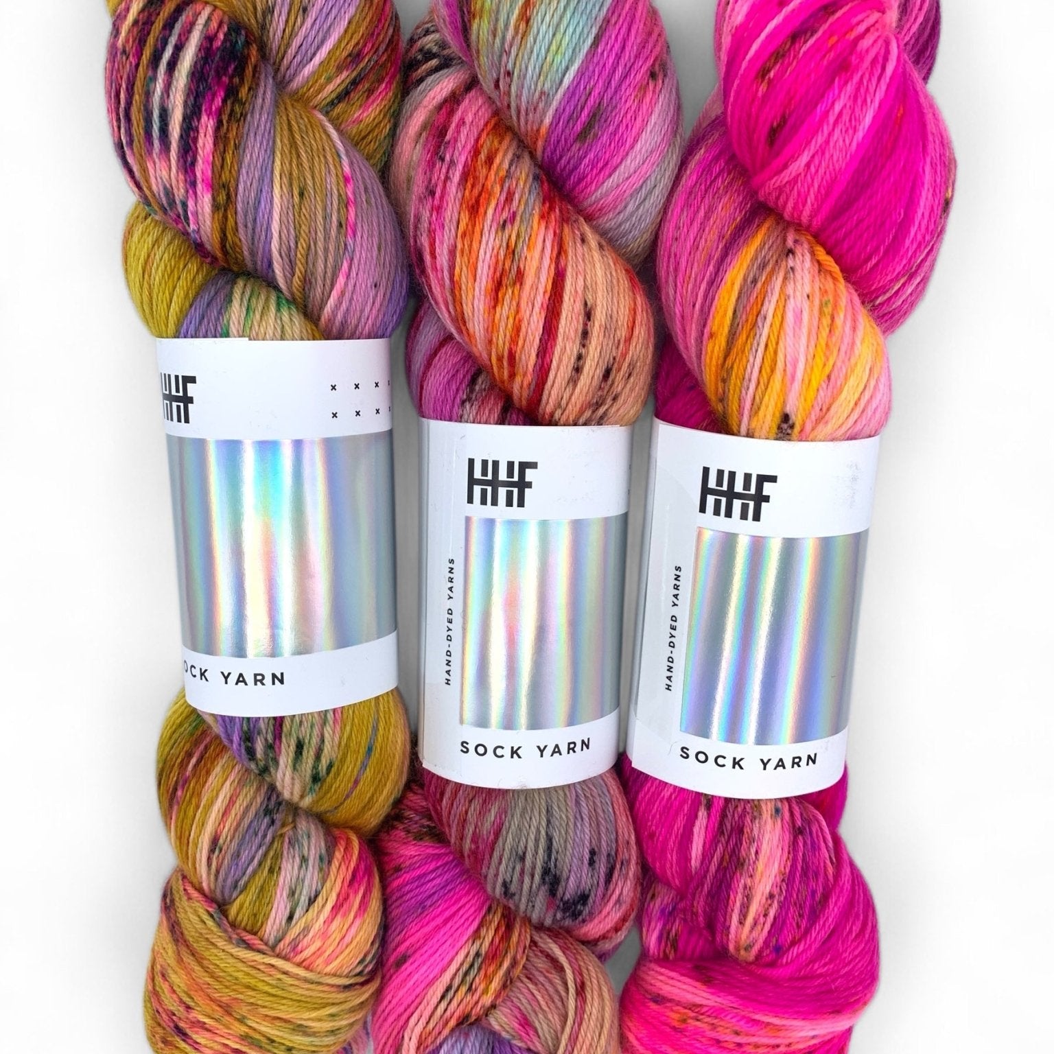 POTLUCK – SOCK YARN Sock Fade Set 24 - Hedgehogfibres