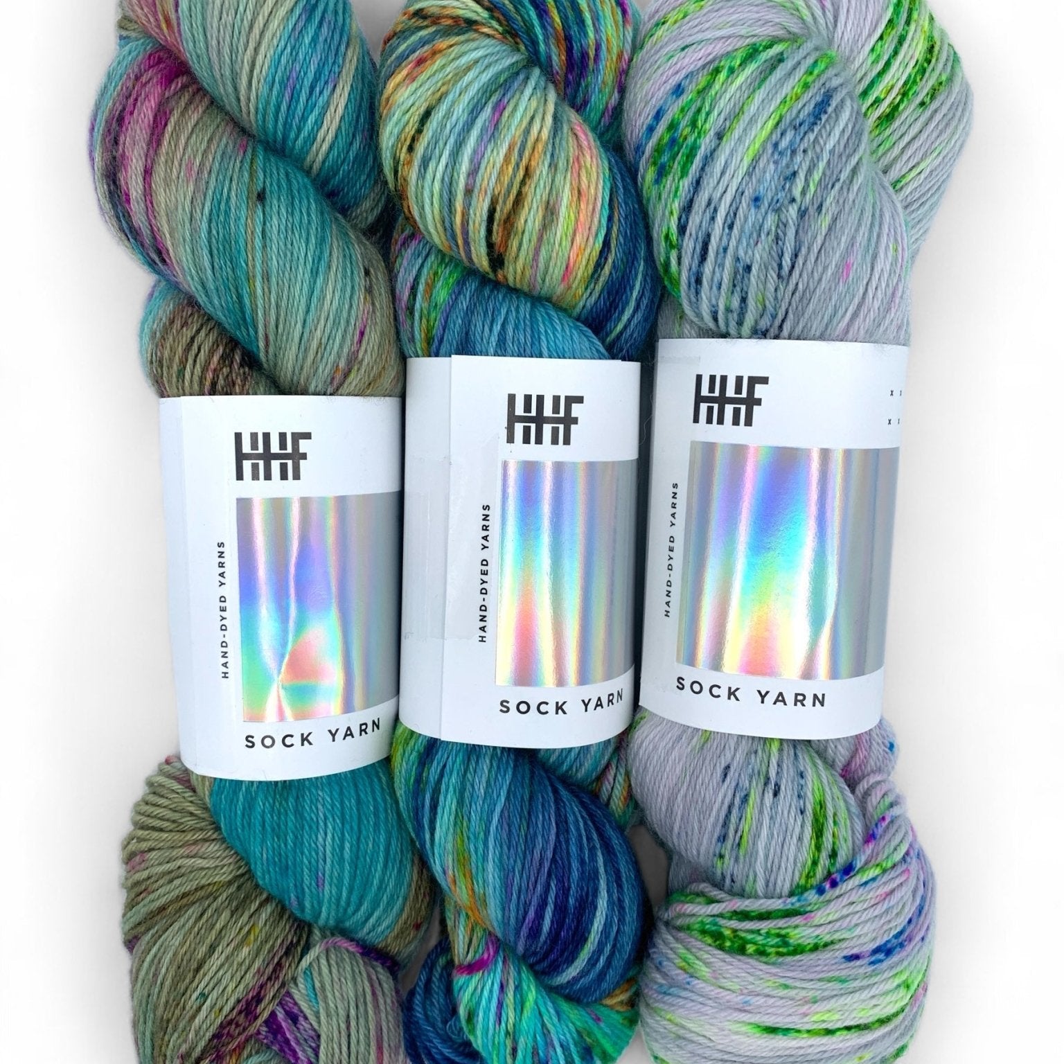 POTLUCK – SOCK YARN Sock Fade Set 5 - Hedgehogfibres