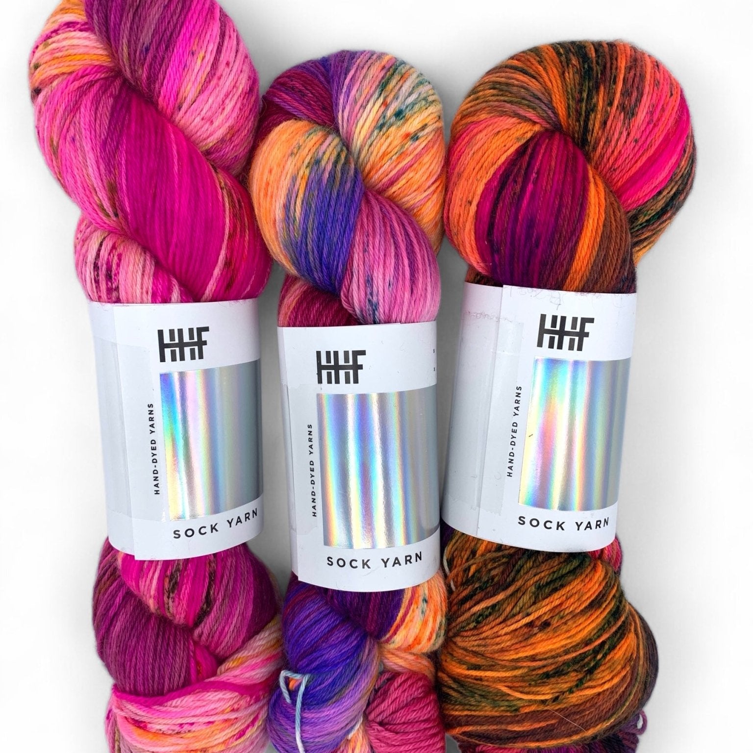 POTLUCK – SOCK YARN Sock Fade Set 6 - Hedgehogfibres