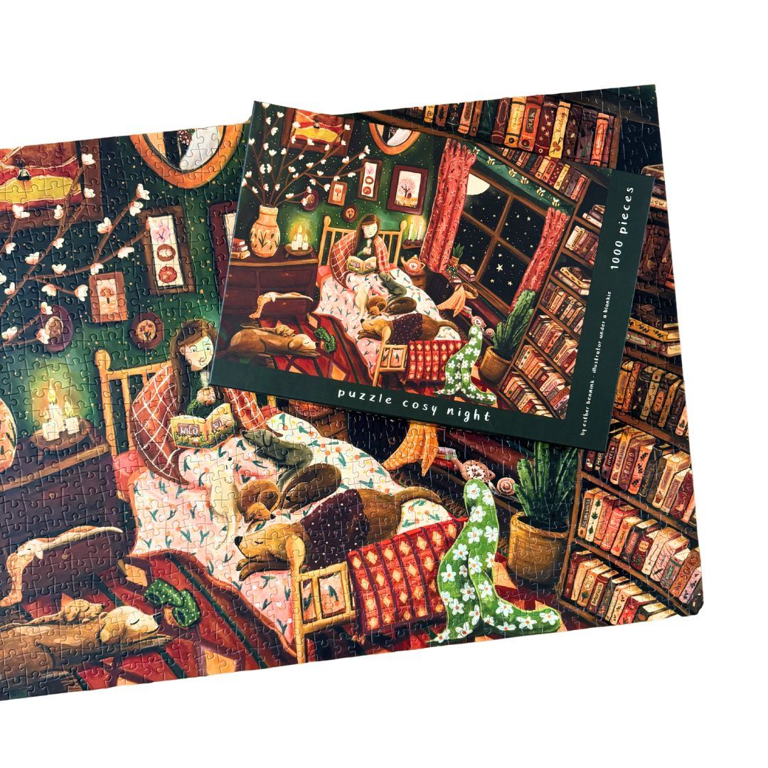 Puzzle cosy night - 1000 pieces - Esther Bennink