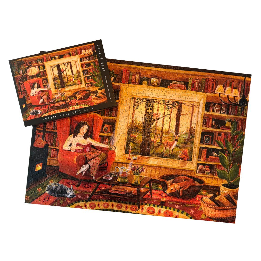 Puzzle Cozy Self - Care - 1000 Pieces - Esther Bennink