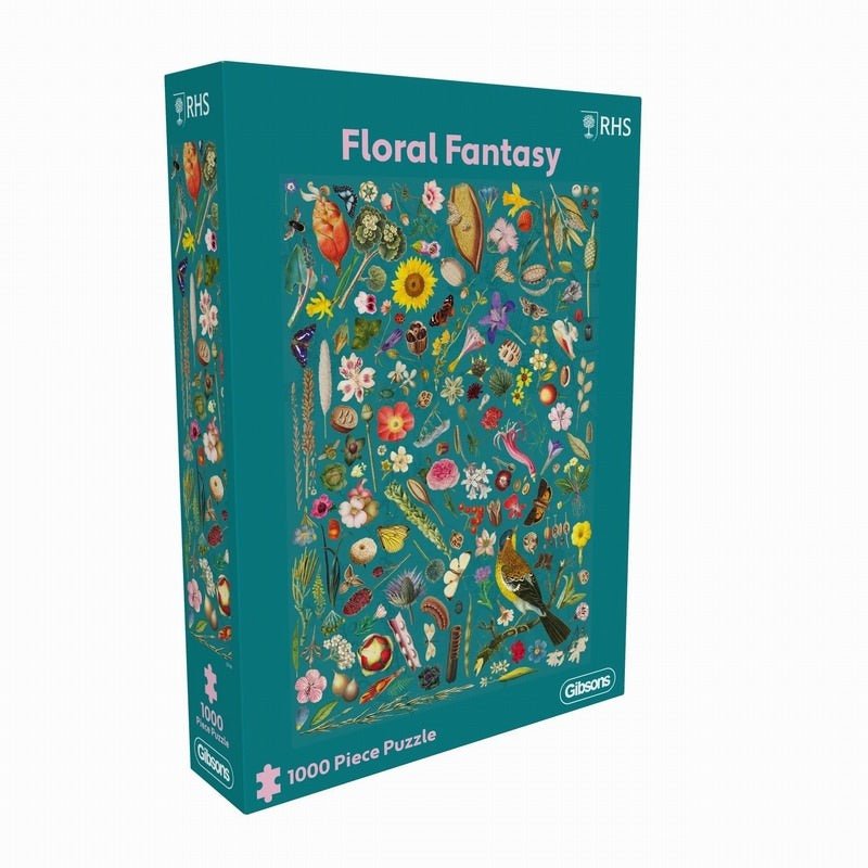 Puzzle Floral Fantasy 1000 pièces - Gibsons