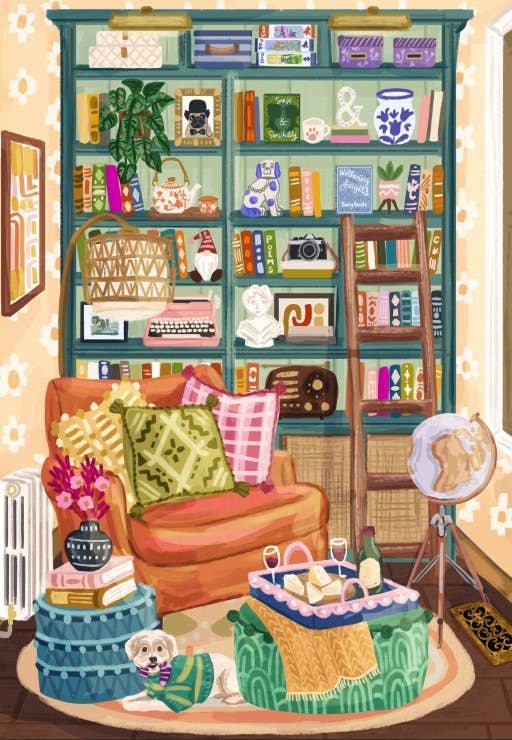 Puzzle Reading Cozy Spot – Pieces & Peace – 1000 pièces - Pieces & Peace