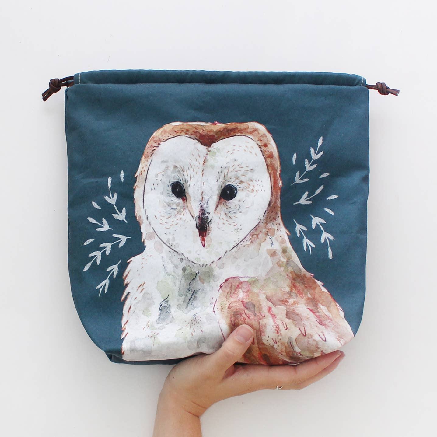 Oliver le hibou Sac à projets tricot The Blue Rabbit House - The Blue Rabbit House