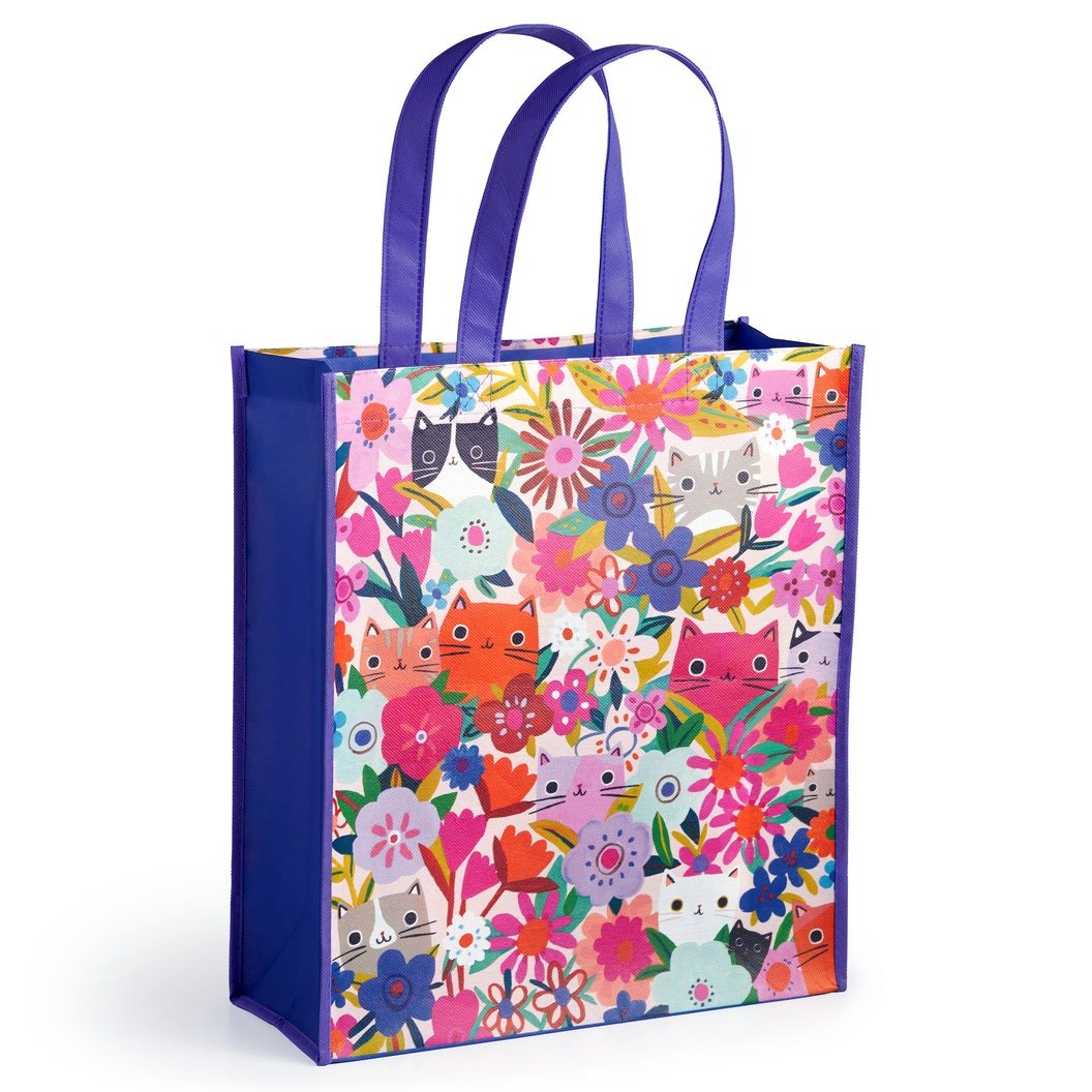 Blooming Cats Sac shopping réutilisable - Galison