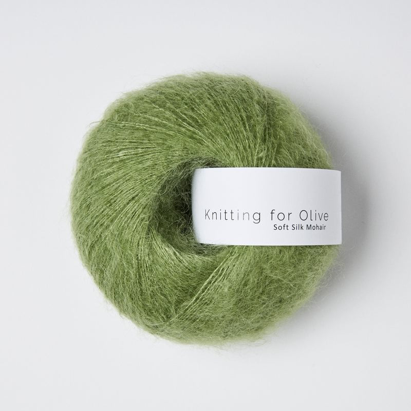 Pea Shoots Soft Silk Mohair - Knitting for Olive