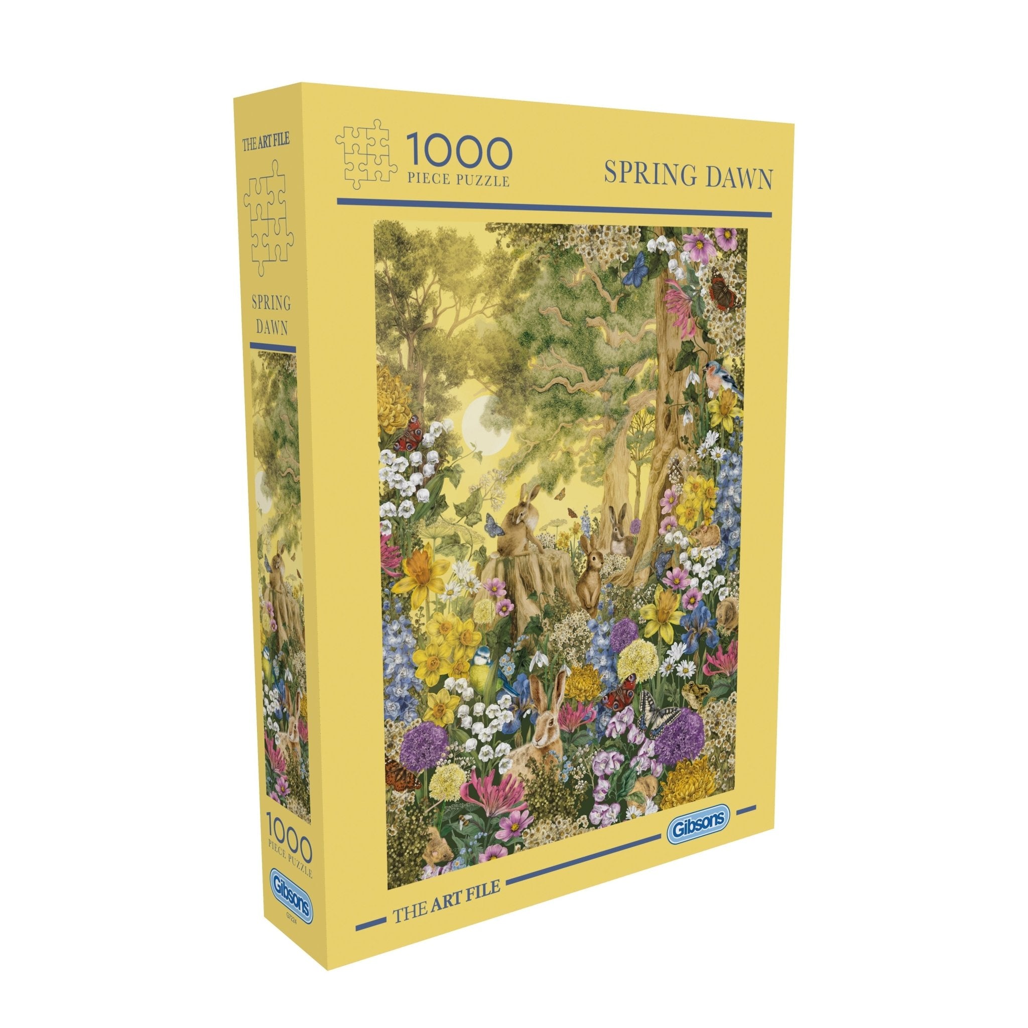 Spring Dawn - The Art File 1000 Piece Jigsaw Puzzle – Laine et Tricot