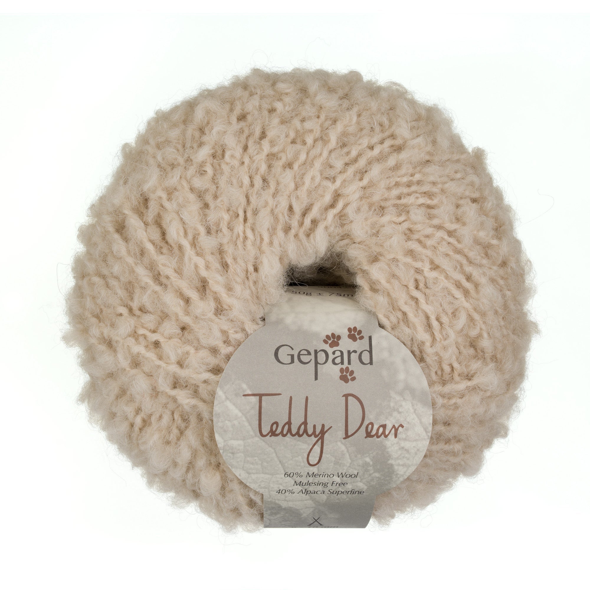 104 - Beige TEDDY DEAR - Gepard